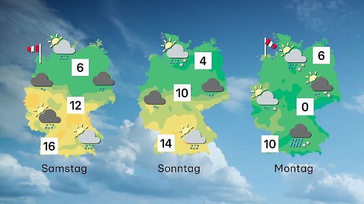 Von Frühling auf Winter - in nur wenigen Tagen.