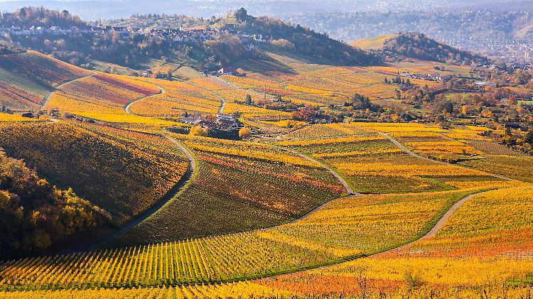 Sonnenschein in der Region Stuttgart