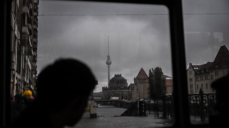 Regenwetter in Berlin