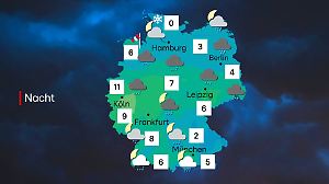 Norden nass, Süden teils klar – Temperatursturz inklusive
