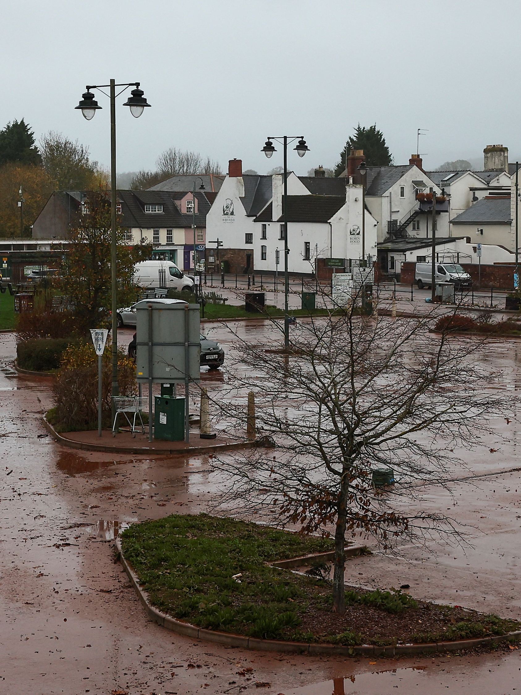 Storm Claudia flooding clean-up in Wales