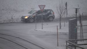 Wetter in Bayern - Schnee im West-Allgäu