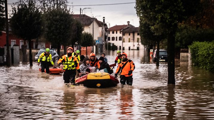 Italien: Schwere Unwetter in Friuli