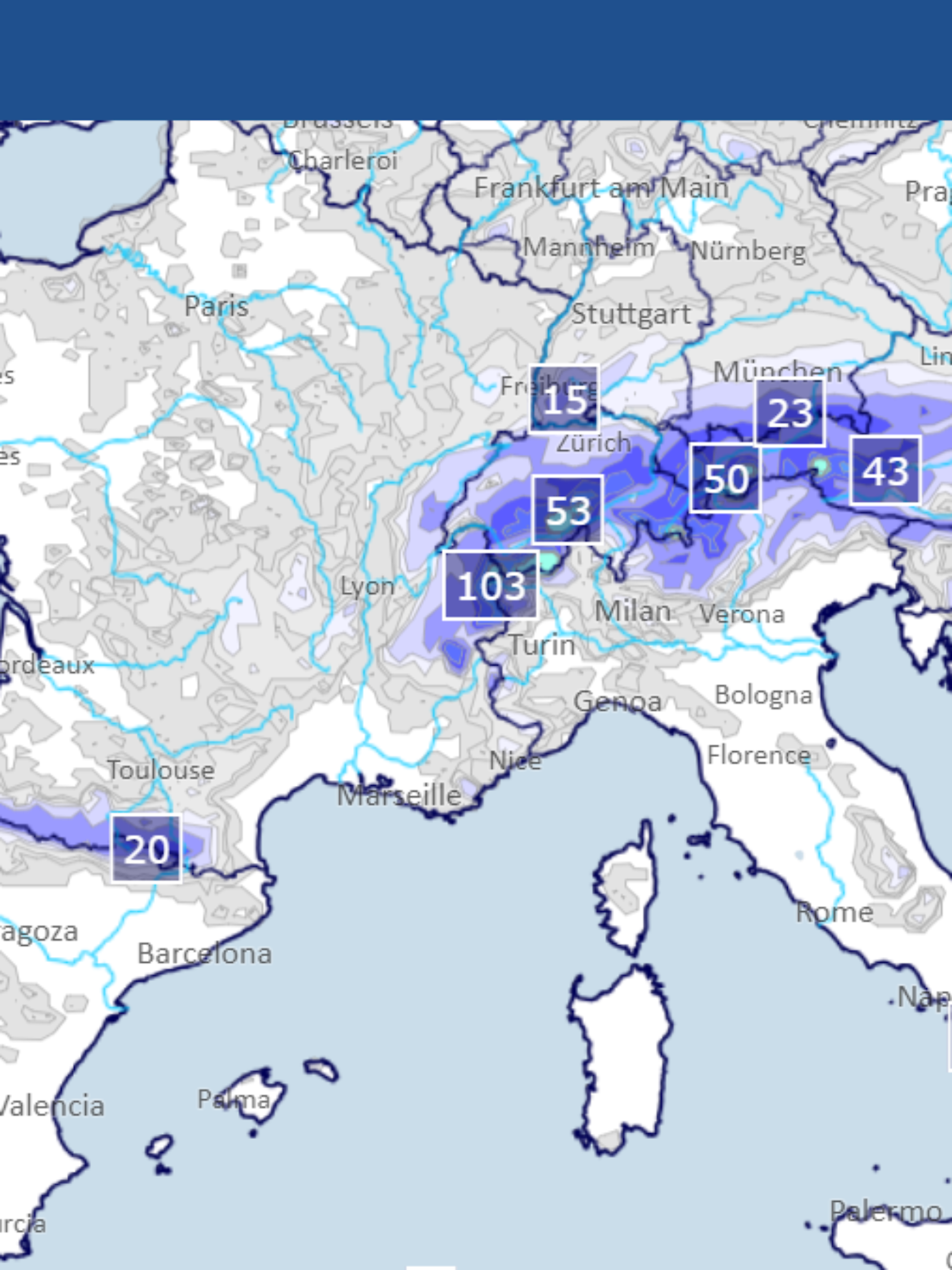 Kälteeinbruch bis nach Südeuropa - Schnee kommt nach Spanien 