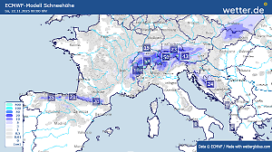 Kälteeinbruch bis nach Südeuropa - Schnee kommt nach Spanien