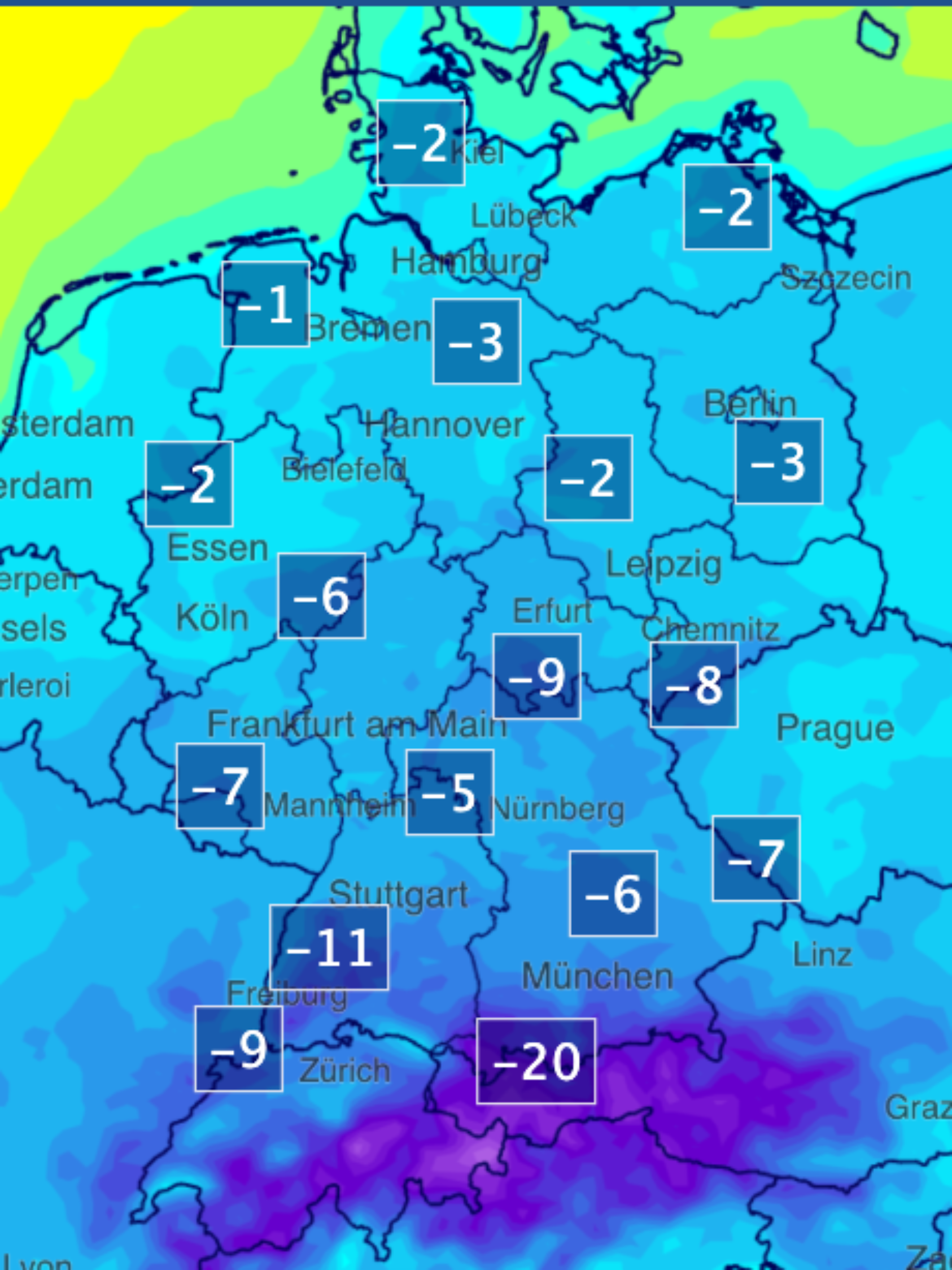 Winter pur: Schnee- und Glätte-Mix, bevor es eiskalt wird
