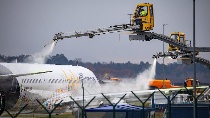 Enteisung Flughafen Frankfurt