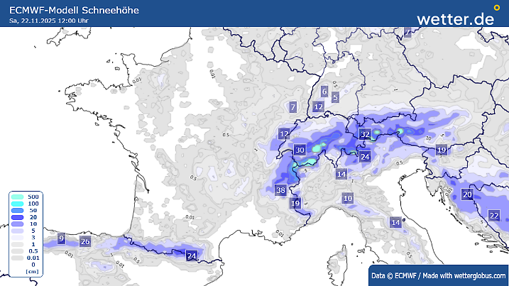 In den Alpen gibt es kein Vertun: Der Winter ist da ☃️