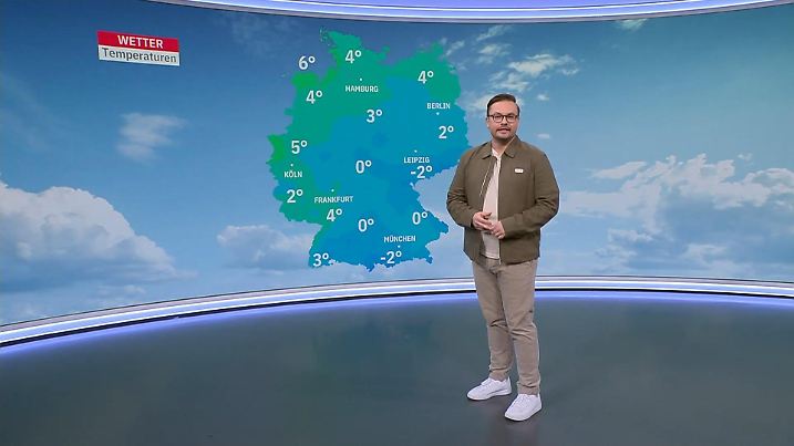 Aktuelle 3-Tage-Wettervorhersage 