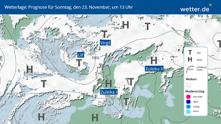 Es wird knifflig am Sonntag im Westen