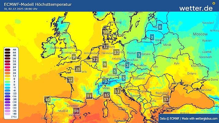 12 Grad am 2. Dezember - Winter fühlt sich anders an.