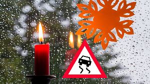 1. Advent zwischen Glatteis, Sturm, Grau und einem Hauch Hoffnung