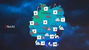 Schon wieder droht Blitzeis - bis minus 10 Grad
