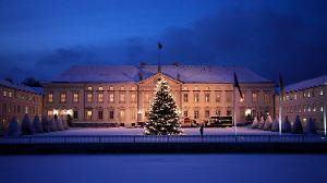 Schloss Bellevue im Schnee