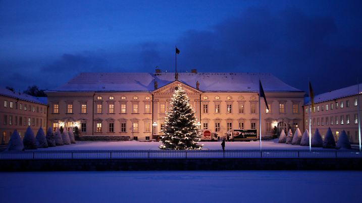 Schloss Bellevue im Schnee