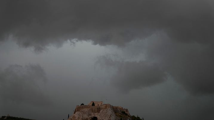 Unwetter in Griechenland