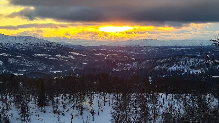 Das Licht ist in Norwegen sehr besonders - und die Sonnenuntergänge dauern sehr lang.
