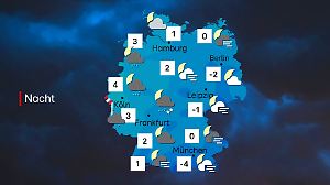 Teils leichter Frost in der Nacht