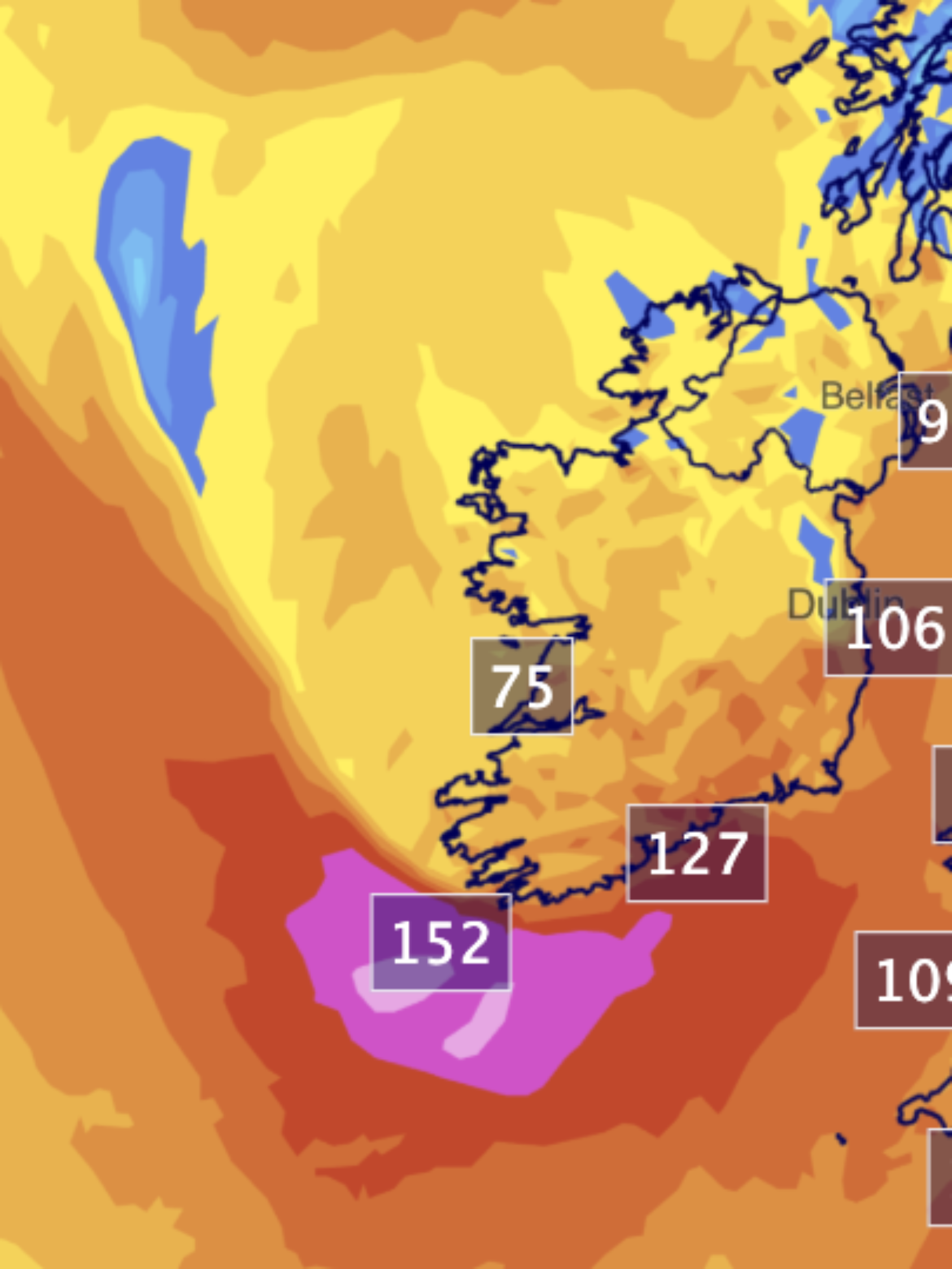 Hier droht Europa jetzt eine schwere Sturmlage!
