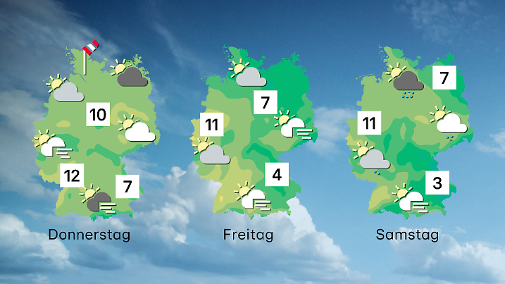 Weiter mild - aber es geht langsam Richtung normal.