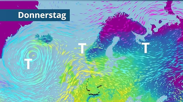 Sturm- und Orkantiefs: Auf dem Wetter-Highway ist die Hölle los