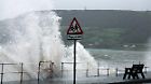Storm Bram brings strong winds and heavy rain to the UK