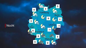 Die Nacht ist fast ein bisschen winterlich