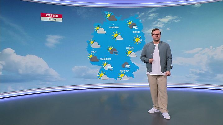 Aktuelle 3-Tage-Wettervorhersage 