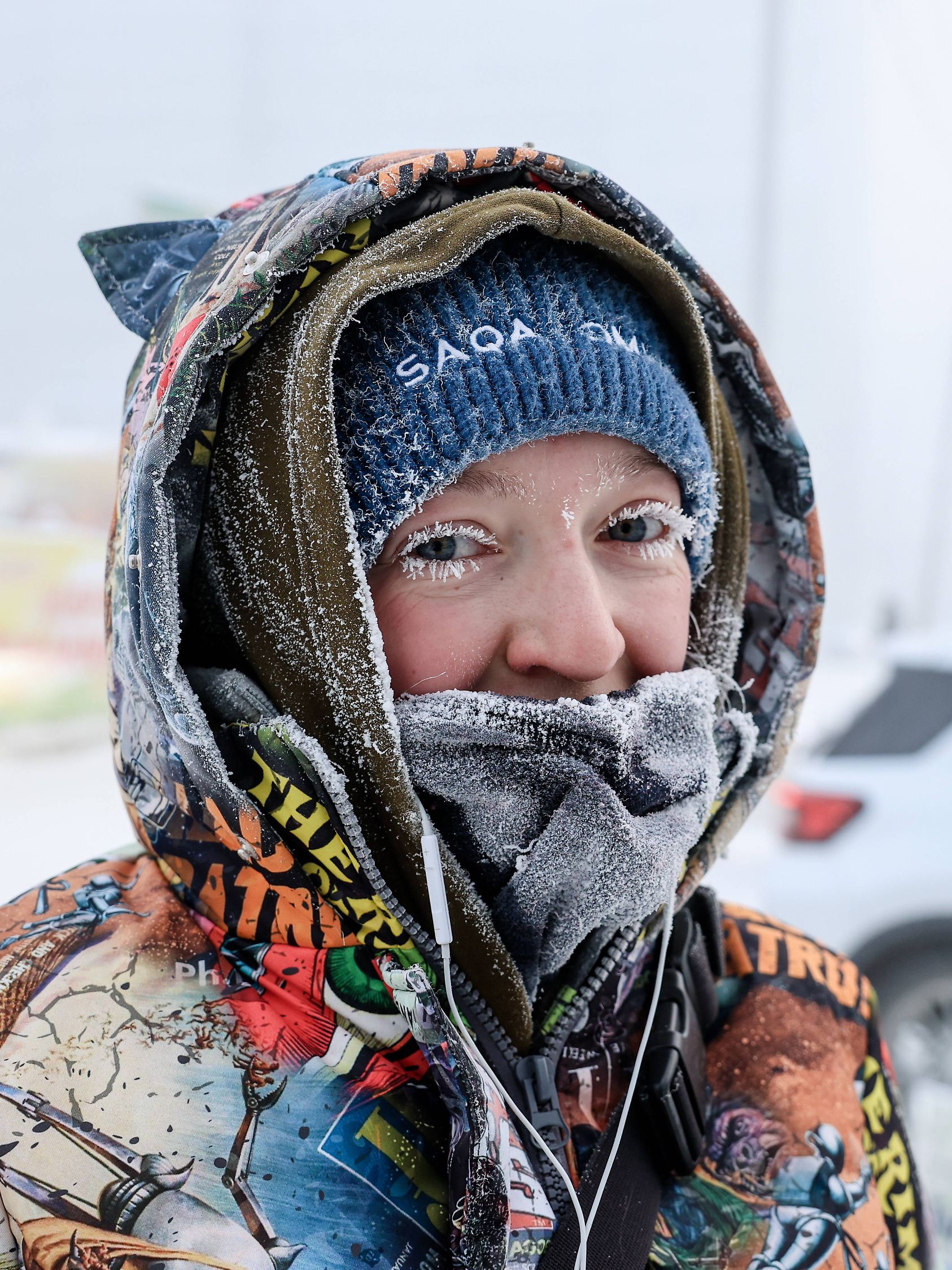 Frosty Weather In Yakutsk, Russia