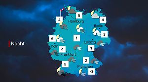 Hier gibt es sie, die Wolkenlücken zum Sternschnuppen gucken