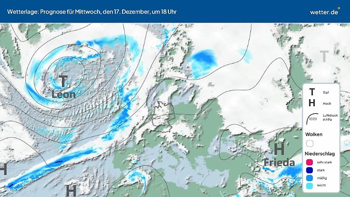 Noch bestimmt meist ruhiger Hochdruck das Wetter in Deutschland.