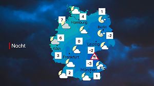 Selbst in der Nacht bis 7 Grad - wie soll es da weiße Weihnachten geben?