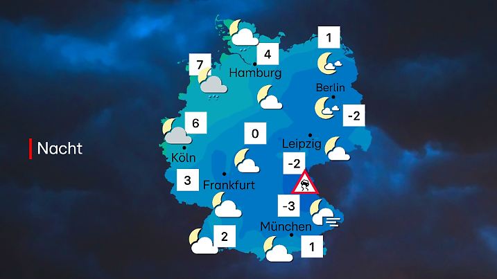 Im Osten gibts leichten Frost