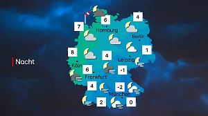Winter hält sich weiter zurück: Frost im Südosten, 8 Grad im Westen