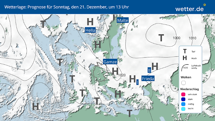 Hoch Frieda hat sich von Südosteuropa in die Ukraine verlagert.