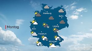 Wettervorhersage für Montag, 22. Dezember