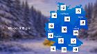 Gefühlte Temperaturen an Heiligabend.