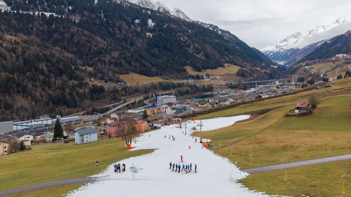 Schneemangel in der Schweiz