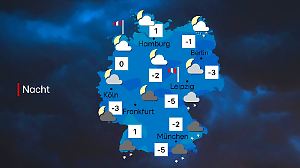 Eisige Nacht vor Heiligabend