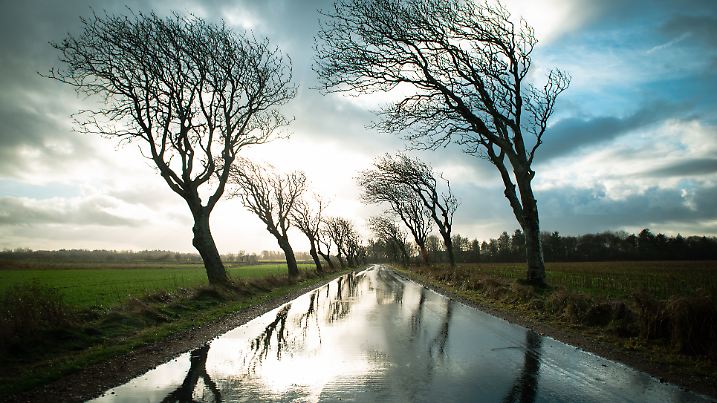 Schnee im Süden, Tauwetter im hohen Norden und Unwetter rund ums Mittelmeer.