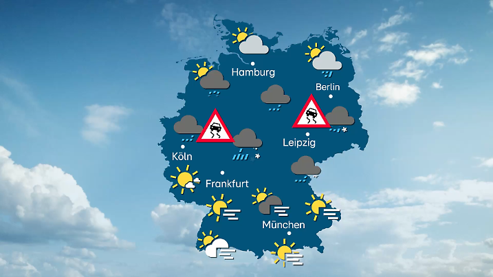 Wetter für Montag