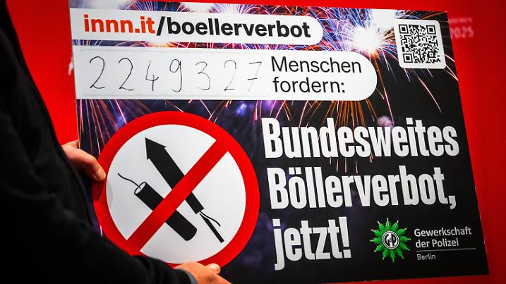 Innenministerkonferenz - Böllerverbot-Petition