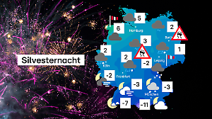 Wetter in der Silvesternacht