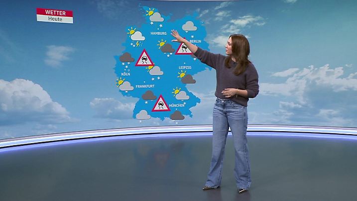 Aktuelle 3-Tage-Wettervorhersage