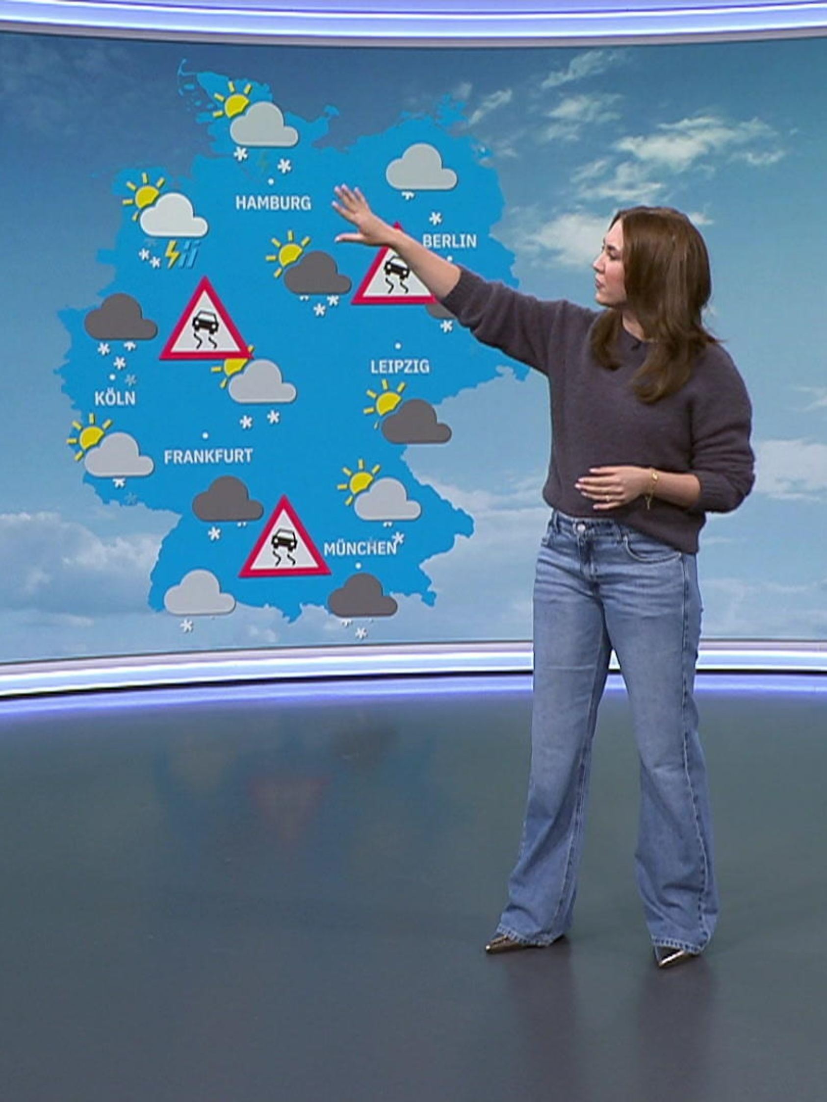 Aktuelle 3-Tage-Wettervorhersage