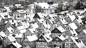 Winterwetter in Nordrhein-Westfalen