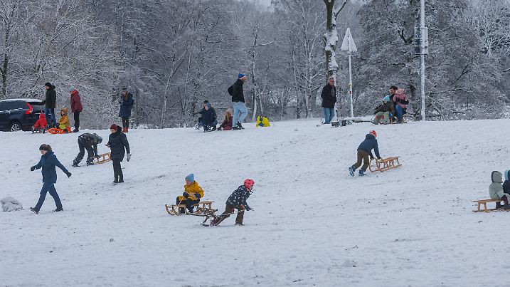 Schnee in Schleswig-Holstein