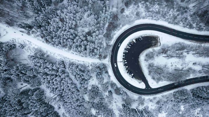 Winterwetter in Hessen