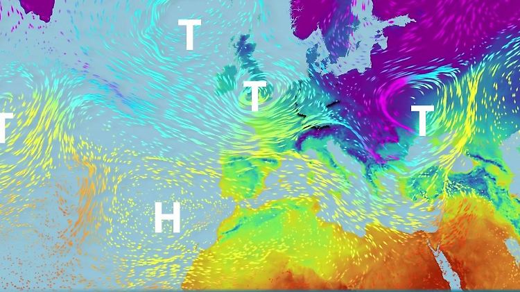 Europa zwischen strengem Frost und Mittelmeergewittern