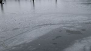 Winterwetter an der Ostsee